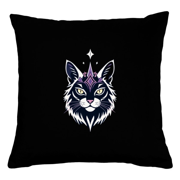 Polštář bavlněný  s potiskem Cat pony star