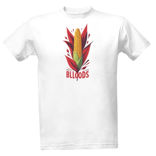 Tričko s potiskem Corn - kukuřice