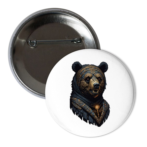 Odznáček  s potiskem Golden bear