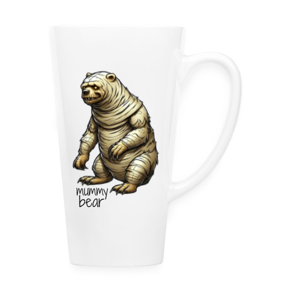 Hrnek latté s potiskem Hrnek - the mummy bear