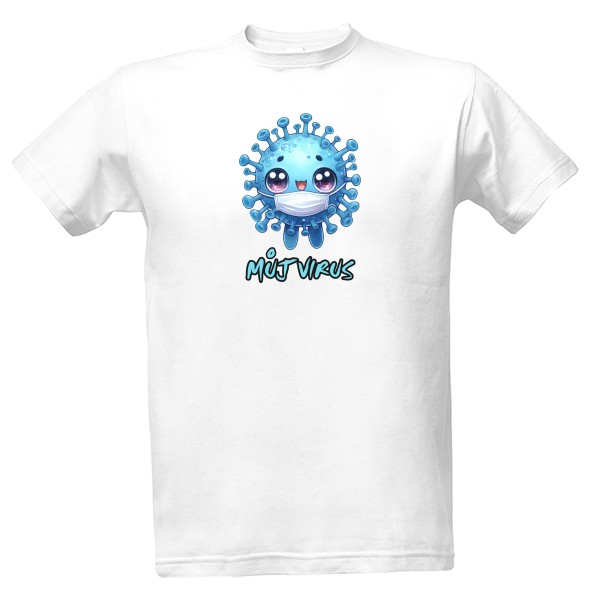 Tričko s potiskem Můj virus