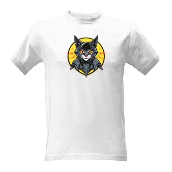 Tričko s potiskem Robotcat