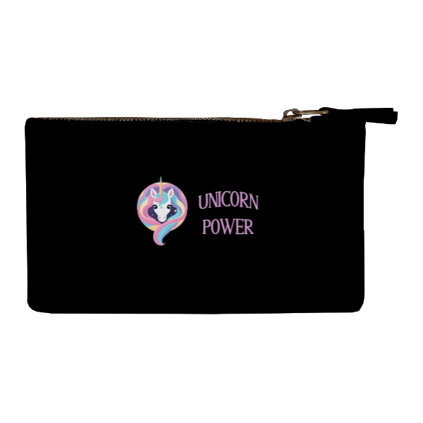 Kosmetická taška s potiskem Unicorn power