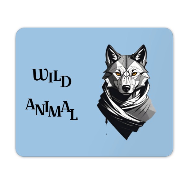 Podložka pod myš s potiskem Wild animal